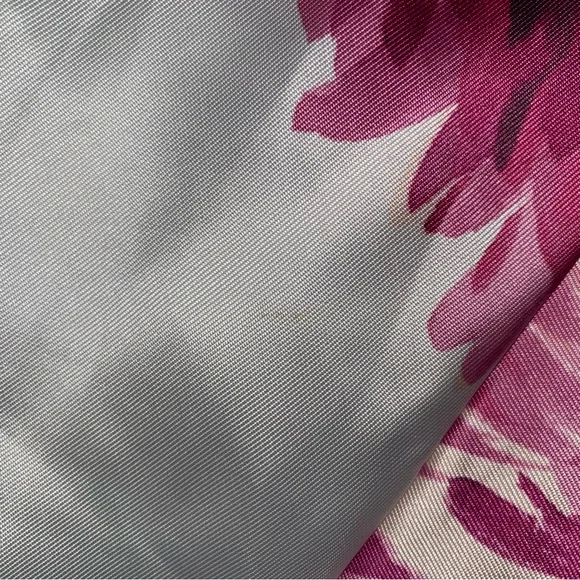 The Children's Place NWT Pink and White Floral Dress Off The Shoulder Size 14 - Picture 16 of 16